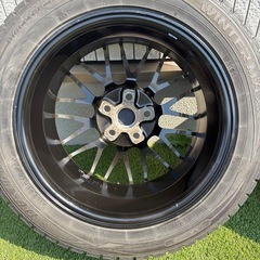 BBS鍛造　215/55r17 スタッドレスバリ山の画像