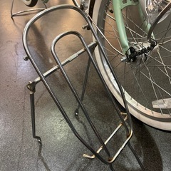 自転車 走行0キロ極上車　荷台取付可能　20インチ　LEDオートライトの画像