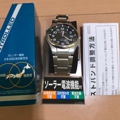 電波腕時計
の画像