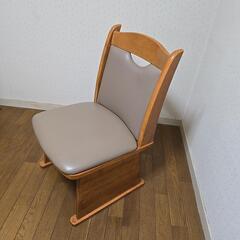 回転椅子　テーブルこたつ用の画像