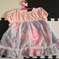【メゾピアノユニコーンチュニック90サイズ】の画像