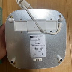 東芝ミニタオル蒸し器 新品の画像
