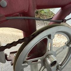 タイヤ交換必要★DAHON★折りたたみ自転車★前かご付きの画像