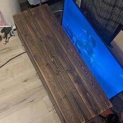【オーダーメイド】テレビボード ローボード 木製 ウォールナットの画像