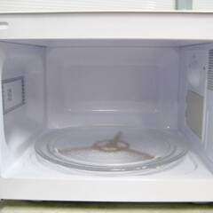 高年式　2022年製　Haier　電子レンジ　 JM-17J　動作良好　60Hz専用　ターンテーブル　単機能　西日本専用　ホワイト　ハイアールの画像