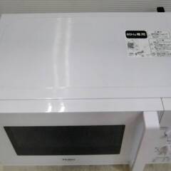 高年式　2022年製　Haier　電子レンジ　 JM-17J　動作良好　60Hz専用　ターンテーブル　単機能　西日本専用　ホワイト　ハイアールの画像