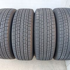 冬17インチ【富山市】トヨタ専用★ハリアー★RAV4★ヴァンガード 225/65R17 日本製 ダンロップ 中古4本 車検対応アルミ スタッドレスタイヤの画像