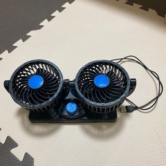 扇風機　USBの画像