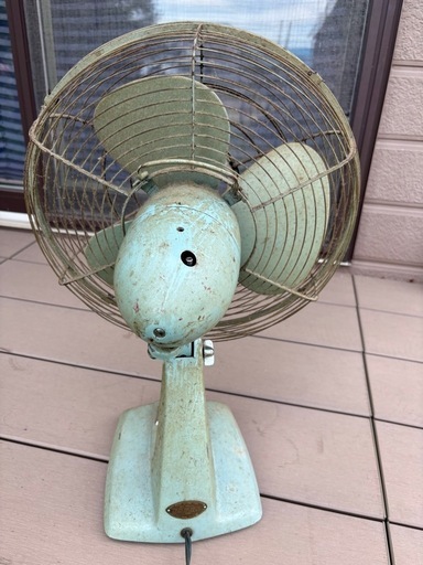 富士電機 FUJI DENKI SILENT FAN FTS3060 扇風機 昭和レトロ