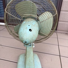 富士電機 FUJI DENKI SILENT FAN FTS3060 扇風機 昭和レトロ フジ電機 レトロ扇風機の画像