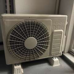 【美品】2024年製　日立しろくまエアコン　2023年製の画像
