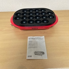 EUPA たこ焼き器 TSK-2136(R) 20穴の画像