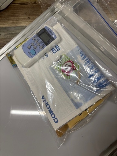 良品 CORONA コロナ ReLaLa ウインドエアコン CW-1822R 2022年製 4.5-7