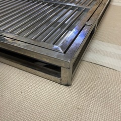 犬　トイレトレー　大型　ステンレスの画像