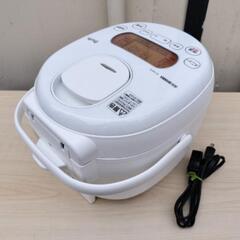 ■特価■2021年製■アイリスオーヤマ 「米屋の旨み銘柄炊き」 炊飯器 3合 ホワイト RC-MD30の画像