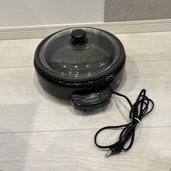 National グリル鍋 NF-G20 黒の画像