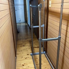 ハンガーラック2段の画像