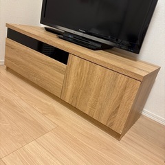 LOWYA(ロウヤ)テレビ台 100cm　ローボード 完成品 テレビボードの画像