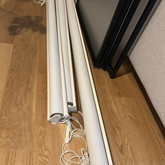 【一年のみ使用】遮光・消臭ロールスクリーン（ニトリ アクト）幅130×丈220cm / 180×丈220cmの画像