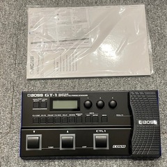 【極美品】BOSS GT-1 マルチエフェクター 電源アダプター付きの画像