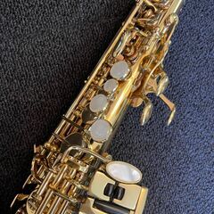 アンティグア　ソプラノサックス　スタンダード　BAM社製ケース　極美品　￥29万　ANTIGUA SOPRANO SAXの画像
