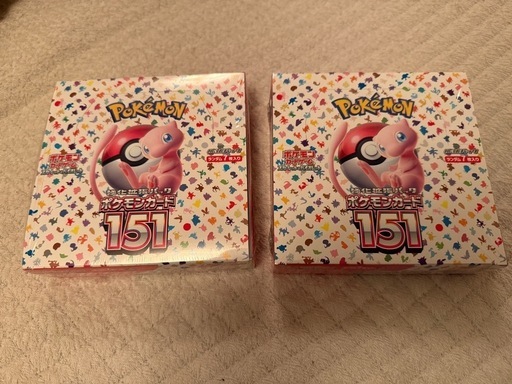 ポケモンカード　未開封BOX 151