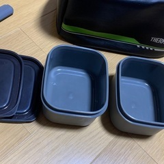 サーモス 保温弁当箱 ご飯約1合 DBQ-502MTBKの画像