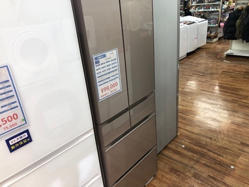 HITACHI 6ドア冷蔵庫　2021年製 478L 入荷いたしました！