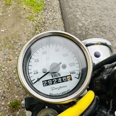 北海道　ヤマハ　TW225 ロンスイ　スカチューン　タイヤ前後山あり！バッテリー新品付き！の画像