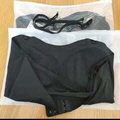 ブラ・ストラップレスブラ 紐なし 三重滑り止め・美胸美背 XL 2セット!!の画像