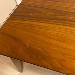こたつ付きテーブルの画像