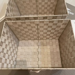 収納ケース3点セットの画像