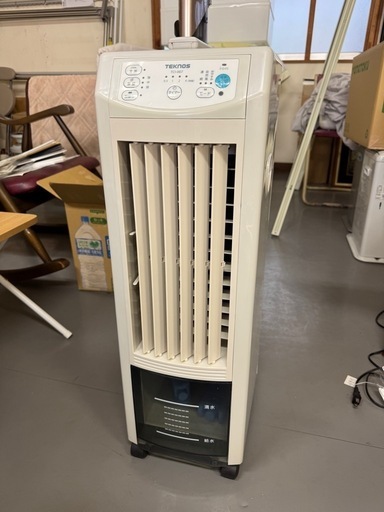 新品未開封　千住 TCI-007 テクノイオン冷風扇　スリムタイプ Amazon | TEKNOS 冷風扇 自然風 マイナスイオン搭載 3.8L