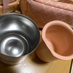 サーモス 保温弁当箱 ミッキー&ミニー ご飯約0.6合の画像