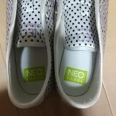 アディダスneoスニーカー23.5cmの画像
