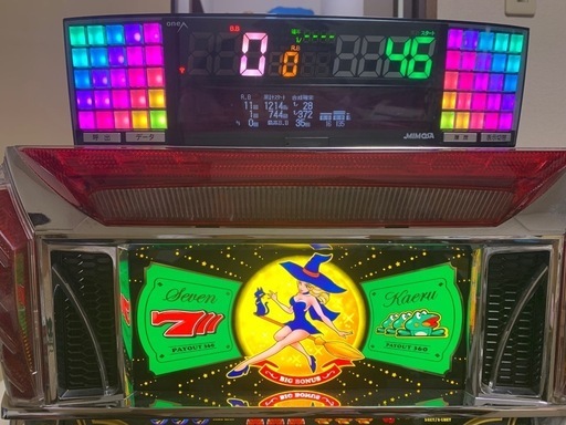 パチスロ実機【Sニューパルサー】すぐに遊べる❗️送料無料❗️ LBニューパルサーBTC9 スマスロ 送料無料 家庭用セットで