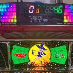 パチスロ実機　山佐ニューパルサー DX＋データカウンターの画像
