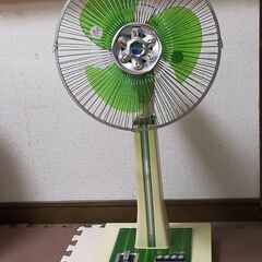 昭和 レトロ 扇風機 95cm 中古 昭和レトロ日立扇風機D-687 (チャン カー) 愛知大学前の季節