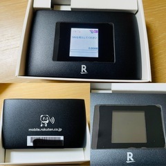 楽天モバイル　Rakuten WiFi poket 2c  Wi-Fiルーター　ブラックの画像