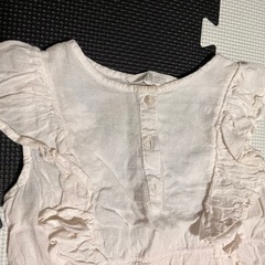 【H&Mフリルトップス2〜3Yサイズ】の画像
