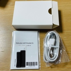 楽天モバイル　Rakuten WiFi poket 2c  Wi-Fiルーター　ブラックの画像