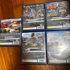 PS4 ゲームソフトまとめ売りの画像