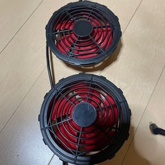 空調服　28V ファンとバッテリーの画像
