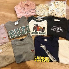 90.100サイズ多め　子供服の画像