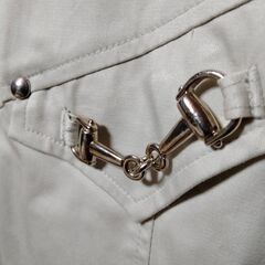 新品近【Ｔ.Ｓ.Ｕ 】ジップアップ トップス　サイズM　ショート丈　ベージュの画像