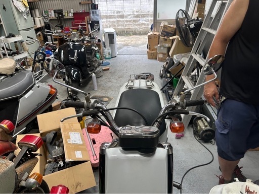 ヤマハ　VOX 白　49cc