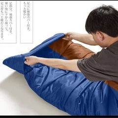 ★新品★ 寝袋 シュラフ マイナス10度対応 緑の画像