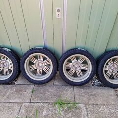 2025年製新品タイヤ165/55R15 中古ホイール4本セットの画像