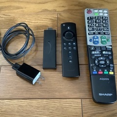 SHARP 46インチ➕fire stick TVの画像