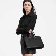 LOUIS VUITTON ルイヴィトン 2Way 黒色　ハンドバッグ・ショルダー　エピライン　グルネルトートMM 正規直営店　M57685 極上品の画像